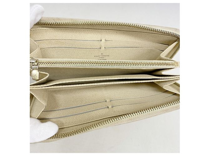 Zippy Wallet Louis Vuitton Damier Azur Weiß - Ansicht 3