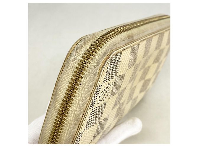 Zippy Wallet Louis Vuitton Damier Azur Weiß - Ansicht 5