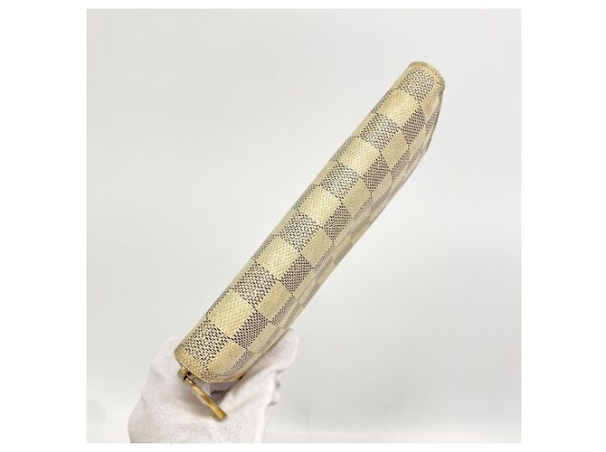 Zippy Wallet Louis Vuitton Damier Azur Weiß - Ansicht 8