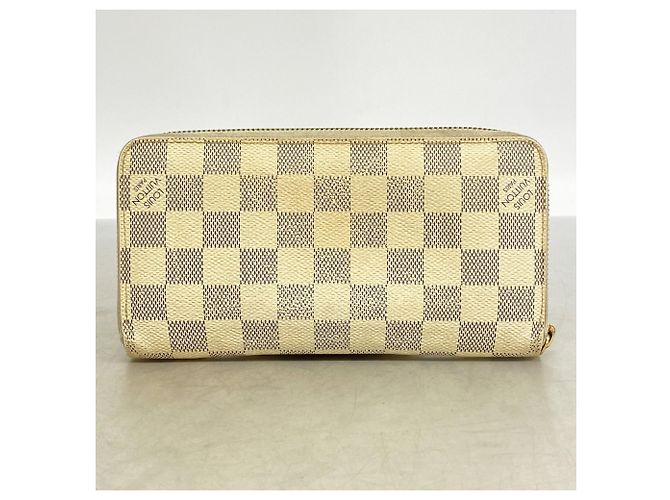 Zippy Wallet Louis Vuitton Damier Azur Weiß - Ansicht 9