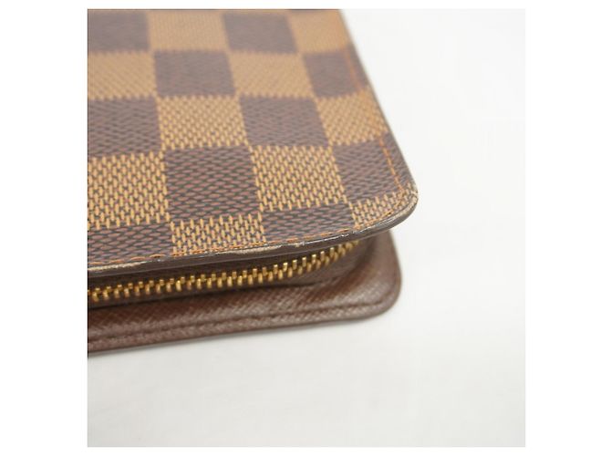 Louis Vuitton Damier Portemonnaie Zip Wallet Damier ebene - vista 5