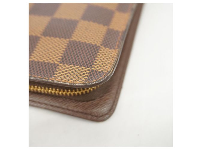 Louis Vuitton Damier Portemonnaie Zip Wallet Damier ebene - vista 6
