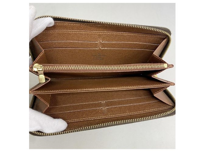 Louis Vuitton Monogram Zippy Wallet Braun - Ansicht 3