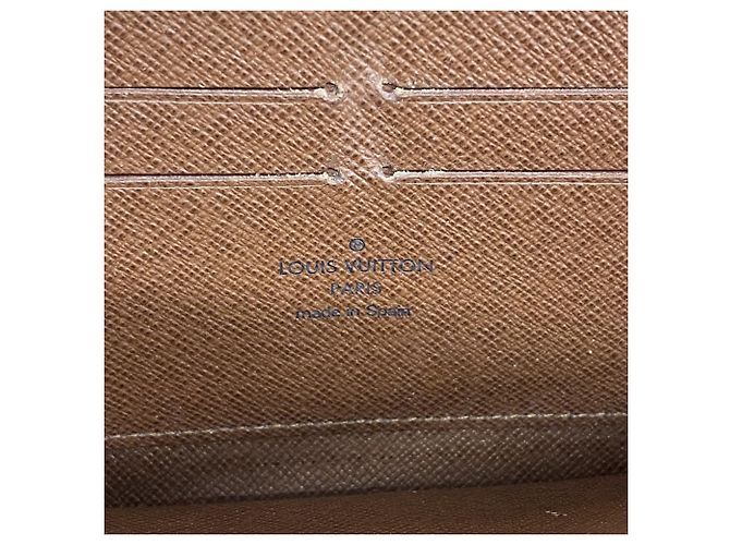Louis Vuitton Monogram Zippy Wallet Braun - Ansicht 4
