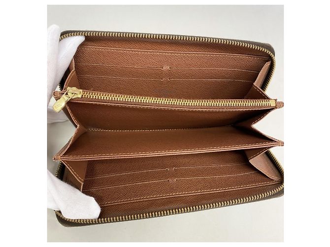 Louis Vuitton Monogram Zippy Wallet Braun - Ansicht 3