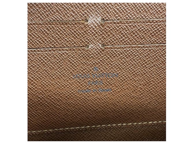 Louis Vuitton Monogram Zippy Wallet Braun - Ansicht 4