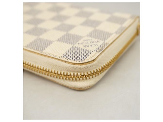 Zippy Wallet Louis Vuitton Damier Azur Weiß - Ansicht 7