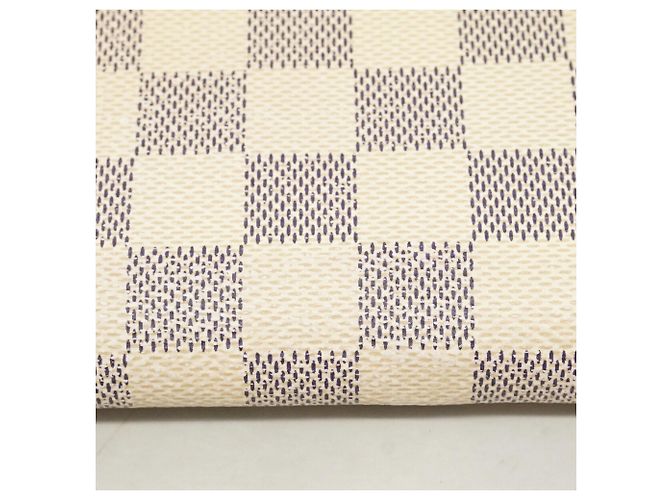 Louis Vuitton Damier Azur Zippy Wallet Pink Weiß - Ansicht 10