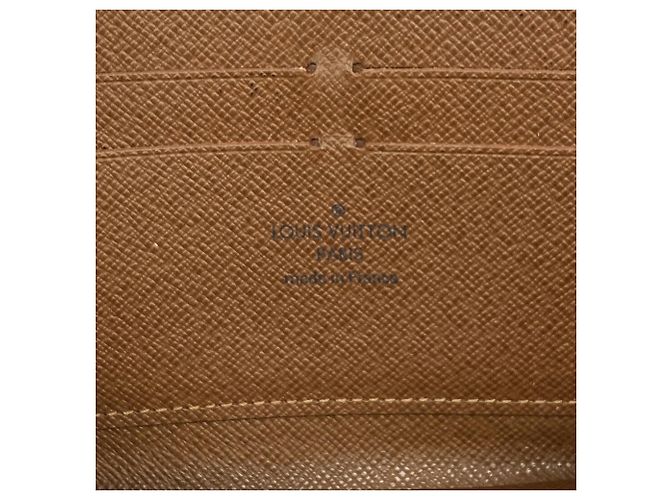 Cartera Zippy Monogram Marrón Louis Vuitton Castaño - vista 4