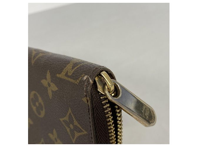 Cartera Zippy Monogram Marrón Louis Vuitton Castaño - vista 5