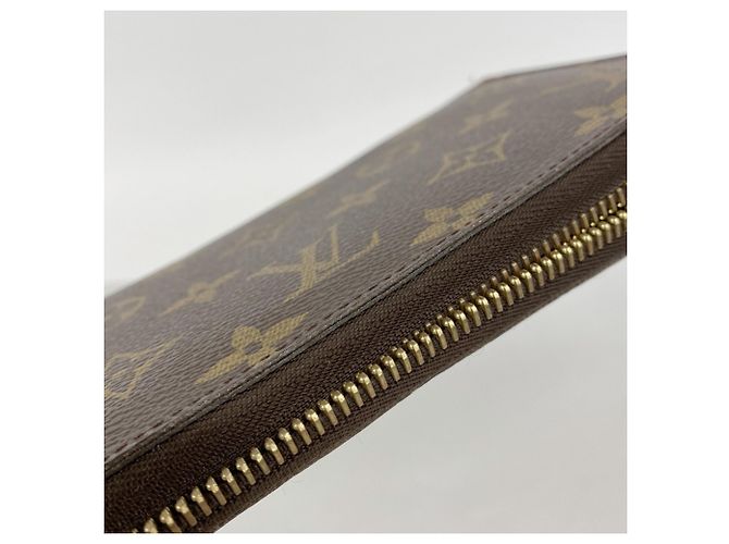 Cartera Zippy Monogram Marrón Louis Vuitton Castaño - vista 8