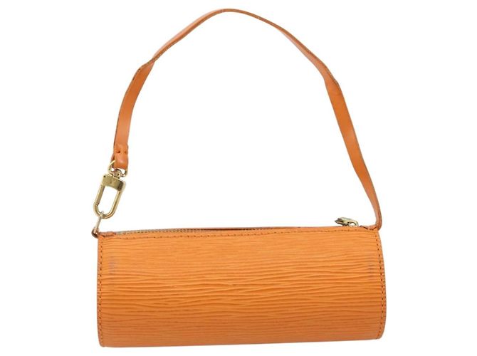 Louis Vuitton Soufflot Pochette Epi Leather Arancione - vista 2