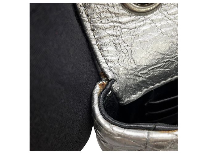 Everyday Borsa a tracolla con catena Balenciaga Argento - vista 12