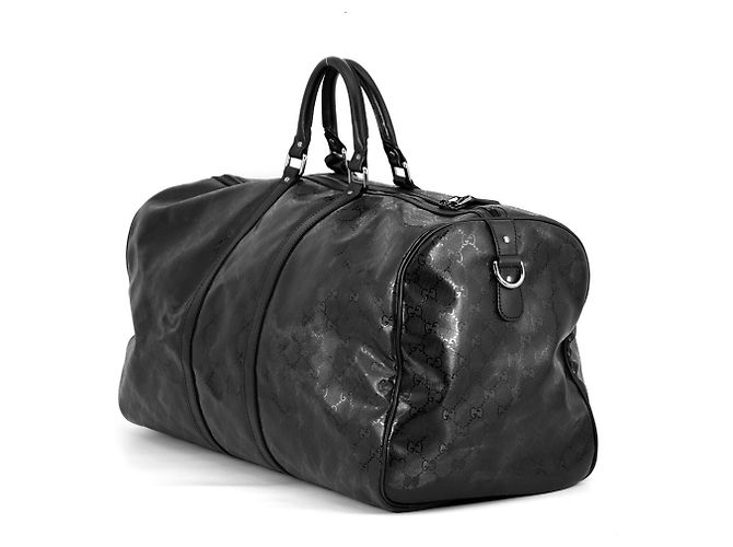 Borsa Boston Gucci GG Imprimé in Nero - vista 2