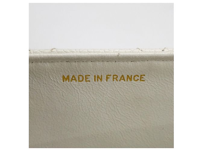 Borsa a tracolla Chanel White Matelassé Chain Bianco - vista 18