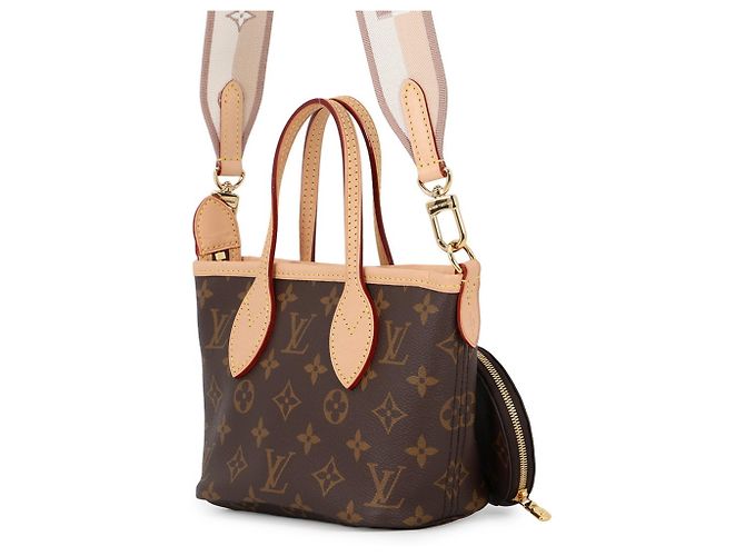 Louis Vuitton Monogram Neverfull BB Handtasche Beige - Ansicht 2