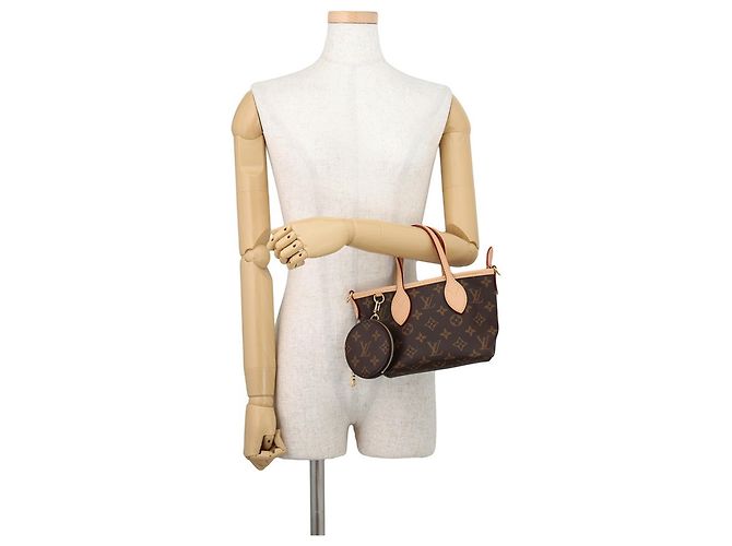 Louis Vuitton Monogram Neverfull BB Handtasche Beige - Ansicht 4