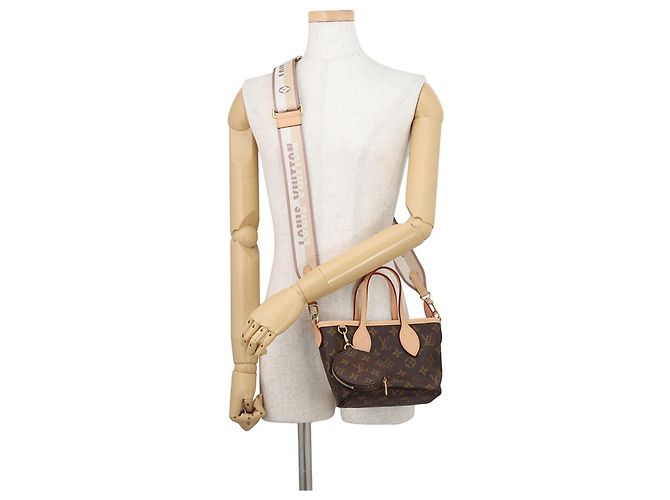 Louis Vuitton Monogram Neverfull BB Handtasche Beige - Ansicht 5