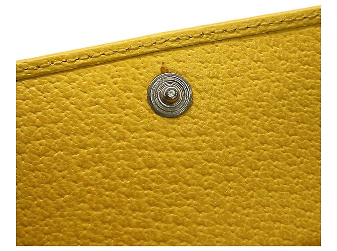 Fendi Zucca Tri-fold Wallet Gelb - Ansicht 10