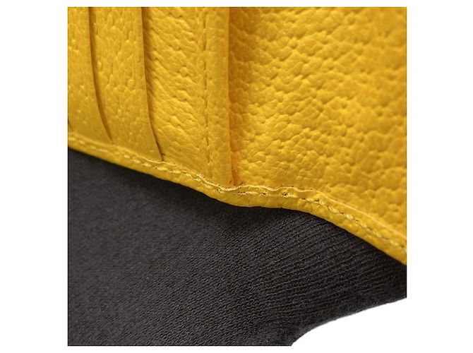 Fendi Zucca Tri-fold Wallet Gelb - Ansicht 12