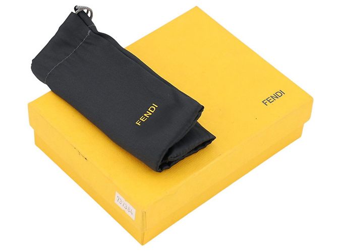 Fendi Zucca Tri-fold Wallet Gelb - Ansicht 16