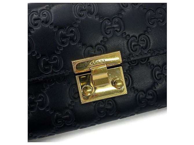 Gucci Black Chain Wallet Schwarz - Ansicht 15