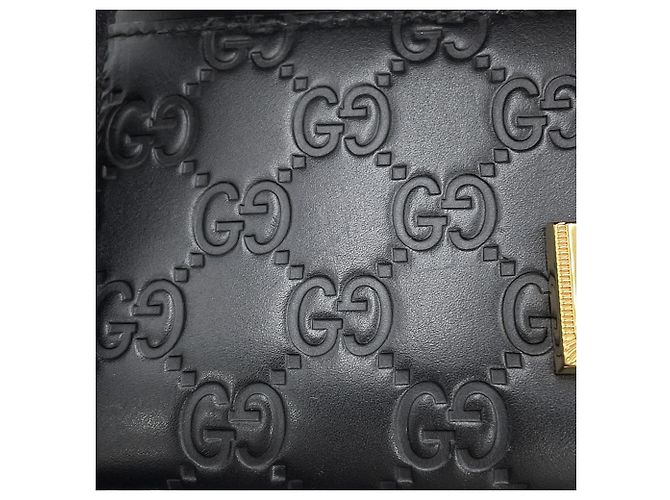 Gucci Black Chain Wallet Schwarz - Ansicht 7