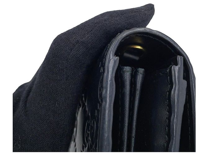 Gucci Black Chain Wallet Schwarz - Ansicht 9
