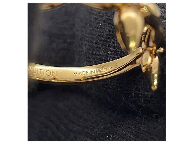Louis Vuitton Louisette Signature Metallring Golden - Ansicht 10