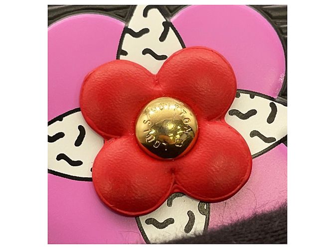 Cartera Zippy Louis Vuitton Epi Flower Negro - vista 6