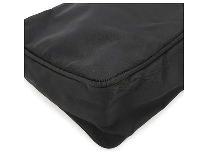 Prada Triangle Schultertasche Schwarz - Ansicht 4