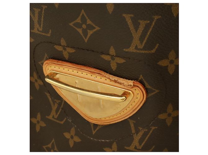 Borsa a Spalla Louis Vuitton Monogram Beverly GM Marrone Nero Bianco Monogramma - vista 10