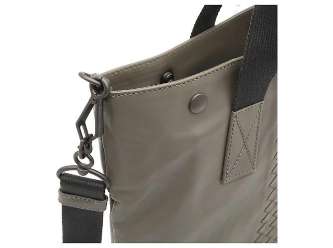 Bottega Veneta Intrecciato Tote Bag Grau - Ansicht 7