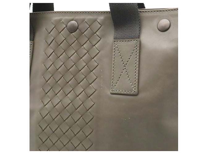 Bottega Veneta Intrecciato Tote Bag Grau - Ansicht 8