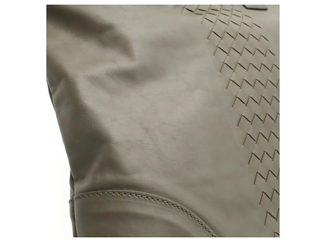 Bottega Veneta Intrecciato Tote Bag Grau - Ansicht 9