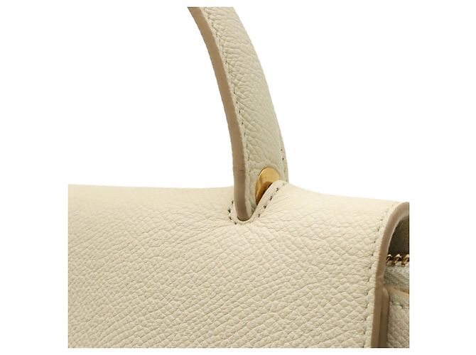 Céline Borsa Micro Celine Belt Bag in Avorio Crudo - vista 6