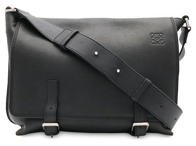 Borsa Militare LOEWE Anagram Nero - vista 2