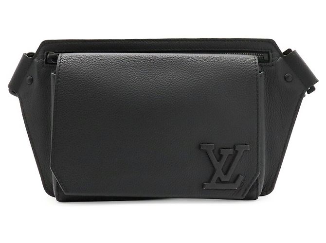 Marsupio Louis Vuitton LV Aerogram Takeoff Sling Nero - vista 2