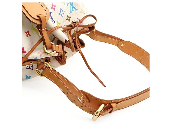 Noe Louis Vuitton Monogram Multicolor Petit Noé Schultertasche Weiß Mehrfarben Monogramm - Ansicht 5