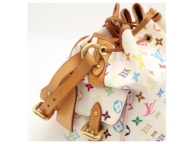 Noe Louis Vuitton Monogram Multicolor Petit Noé Schultertasche Weiß Mehrfarben Monogramm - Ansicht 6