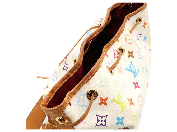 Noe Louis Vuitton Monogram Multicolor Petit Noé Schultertasche Weiß Mehrfarben Monogramm - Ansicht 9