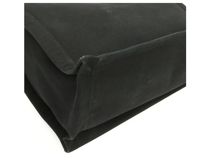 Yves Saint Laurent RIVE GAUCHE Cabas Tote Bag Nero - vista 4