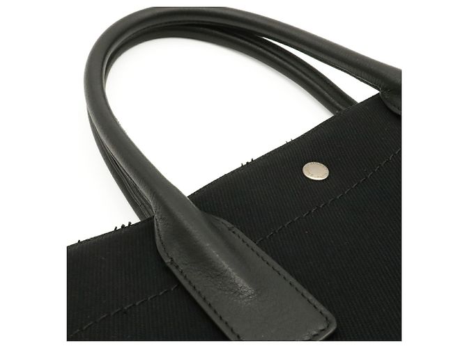 Yves Saint Laurent RIVE GAUCHE Cabas Tote Bag Nero - vista 5