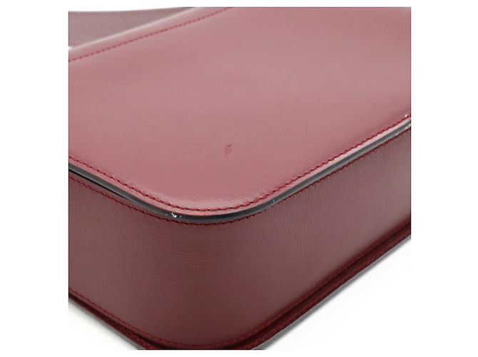 Borsa a tracolla Cartier Must Line Rosso Bordò - vista 4