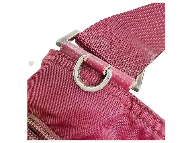 Borsa a tracolla Prada Rosso Vinaccia Bordò - vista 13