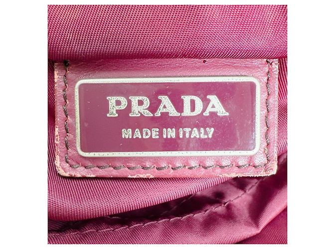 Borsa a tracolla Prada Rosso Vinaccia Bordò - vista 17
