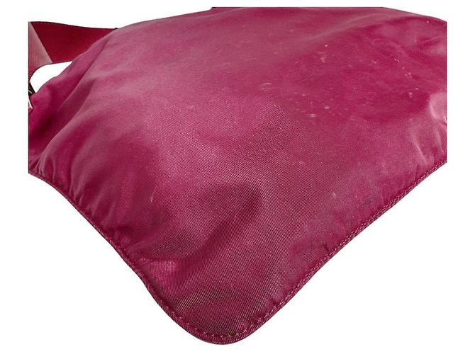 Borsa a tracolla Prada Rosso Vinaccia Bordò - vista 6