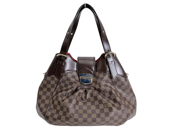 Borsa Louis Vuitton Damier Sistina GM Marrone - vista 2