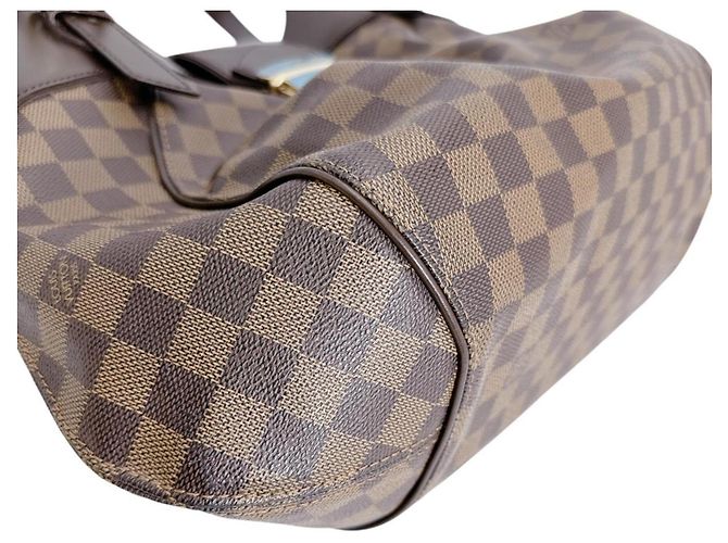Borsa Louis Vuitton Damier Sistina GM Marrone - vista 6