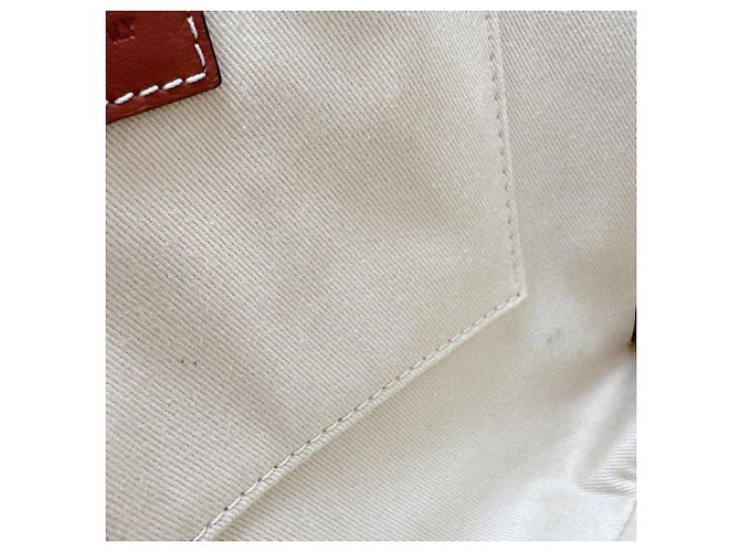 Chloé Woody Small Baumwoll-Canvas Tote Bag Beige - Ansicht 17